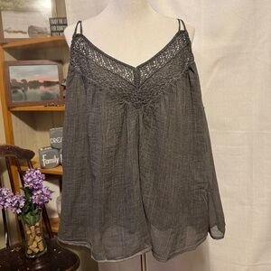 NWT Torrid Festi Crochet Cami